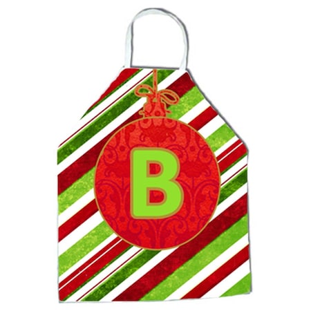 Carolines Treasures Christmas Oranment Holiday Initial Letter B Apron CJ1039-BAPRON
