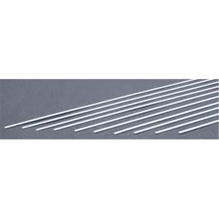 Evergreen 0.02 x 0.08 in. Styrene Strips Railroad Scratch Building Supply, White EVG124