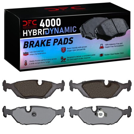 Dfc 4000 HybriDynamic, Disc Brake Pad Set, 4000-0279-00
