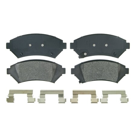 Wagner Brake QuickStop Front Disc Brake Pad Set Semi-Metallic,  ZX818