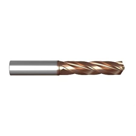 Yg-1 Tool CARBIDE DREAM DRILL HIGH FEED 5XD W/ COOLANT HOLE SLOT DIN 6537 H-COATING DGR495048