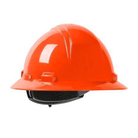 Dynamic Full Brim Hard Hat with HDPE Shell, 4-Point Textile Suspension and Wheel Ratchet Adjustment 280-HP641R-03