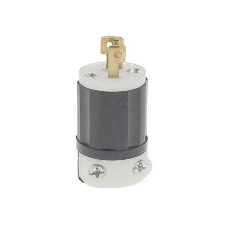 Leviton Industrial Grade MiniLock Plug 15 Amp, 125/250 Volt ML3-P