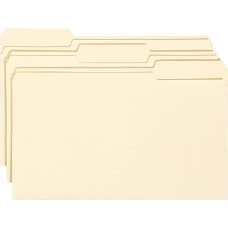 Smead File Folder, Antimicrobial, Manila, PK100 15338