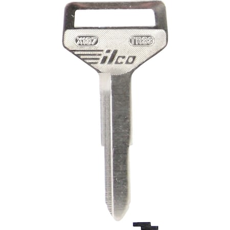 Ilco Toyota Nickel Plated Automotive Key TR37 / X159, 10PK IAF01054123