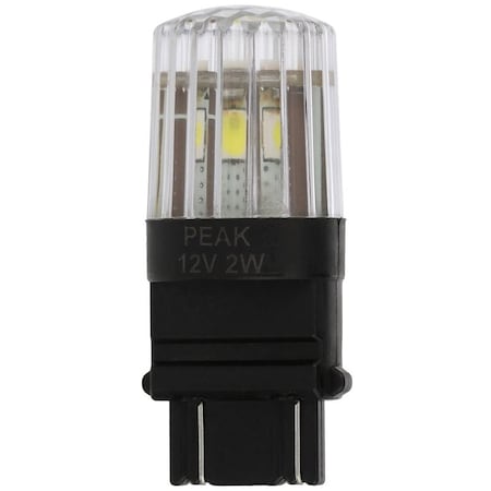 Eiko 3157BP Lamp, 12814 V, S8 Lamp, Polymer Wedge Base 3157LED-2BPP