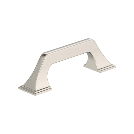 Amerock Exceed 3 inch 76mm Center-to-Center Satin Nickel Cabinet Pull BP37375G10