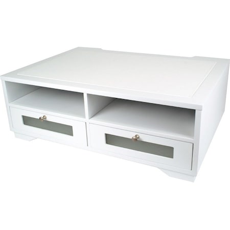 Victor Printer Stand, White W1130