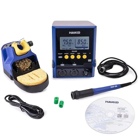 Hakko Soldering Station, 200 W, 24V AC FX972-010