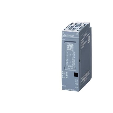 Siemens SIMATIC ET 200SP digital output module DQ 4x 24.230V AC/2A HF 6ES7132-6FD00-0CU0