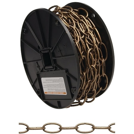 Campbell Chain & Fittings Campbell 072-0428N Decorator Chain, 70 lb Working Load Limit, No 4, Metal, Zinc 072-0428N
