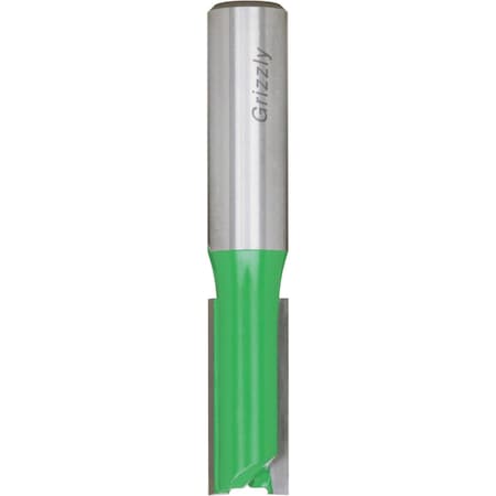 Grizzly Double Fluted Bit, 1/2" Shank, 1/2" Dia., 1-3/16"L C1011