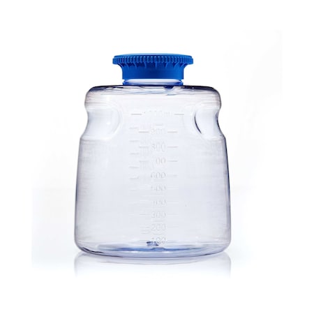 Ezclear EZclear 5L 1 Gal BPA-Free PETG Carboy with 83mm 83B VersaCap and 6.9L Max Capacity, with Spigot 157-1211-OEM
