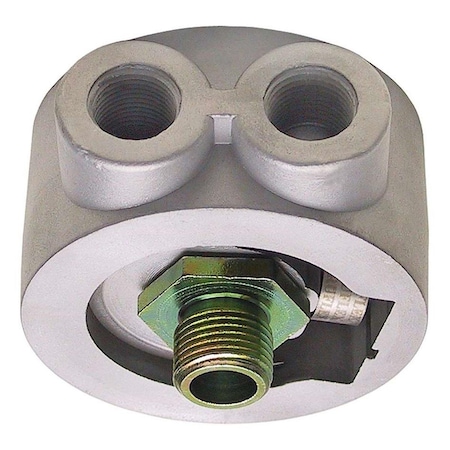 Track Usa Oil Cooler Sandwich Adapter - 0.75-16 Threads TR3619620