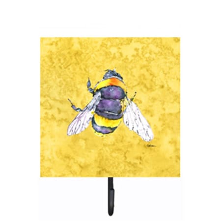 Carolines Treasures Bee on Yellow Leash Or Key Holder 8852SH4
