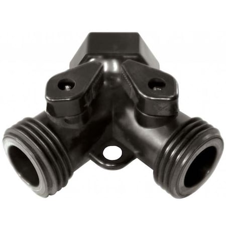 Vortex Garden Hose Shut Off Valve - 0.75 in. FGHT x 0.75 in. MGHT - 2 Valve VO2683535