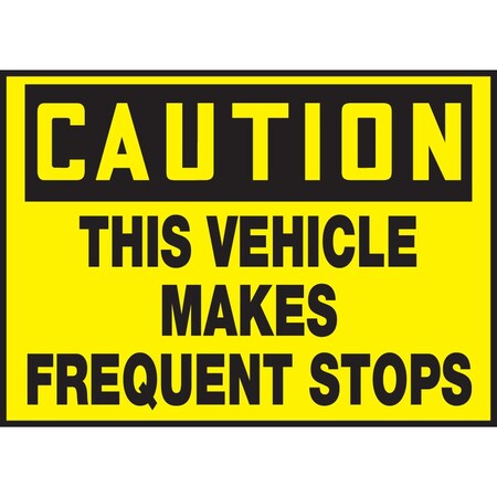 Accuform OSHA CAUTION SAFETY LABEL THIS LVHR617RFE