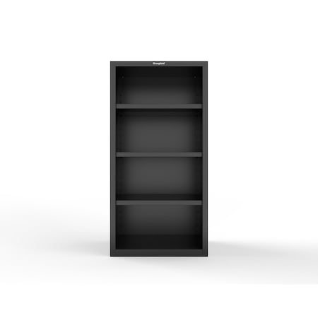 Strong Hold 18 GA Closed Shelving Unit with 3 Shelves 36-CSU-243-P