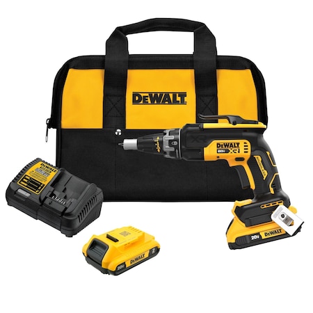 Dewalt Screwdriver, 4850 RPM, 20 V DC DCF630D2