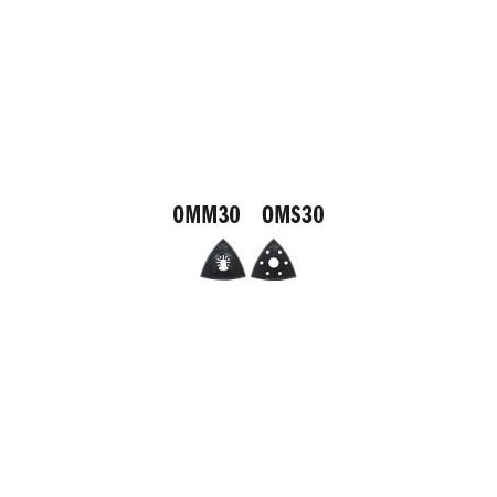 Cmt 3-5/8in DELTA SANDING PAD, PERFORATED FOR MULTI-MAT OMM30-X1