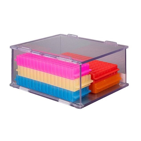 Poltex Lab Storage System, Clear, 8 7/8 in L BTSYSCUBBY4