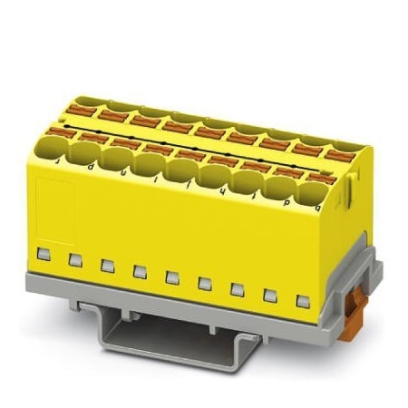 Phoenix Contact PTFIX 18X4-NS35 YE Distribution block 3273576
