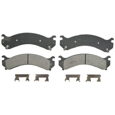 Wagner Brake QuickStop Rear Disc Brake Pad Set Semi-Metallic,  ZX909