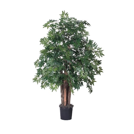 Vickerman 4 ft. Artificial Green IFR Ming Aralia Bush TBU0640-06