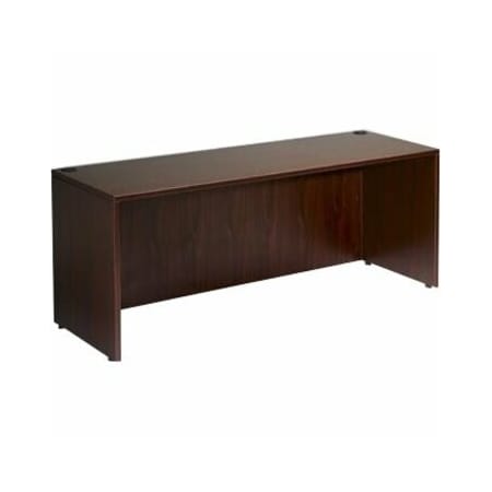 Boss Credenza, 24" D, 71" W, 29" H, Mahogany, Wood N143-M