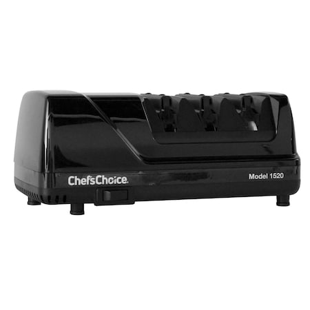 Chefs Choice Chef'sChoice Model 1520 Professional Electric Knife Sharpener, Black 0115201
