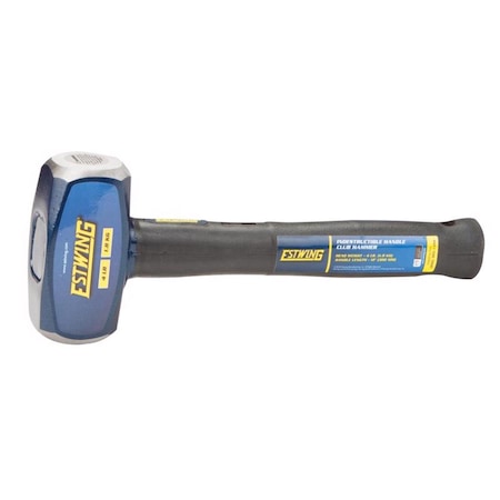 Estwing 4 lb Steel Straight Club Hammer 12 in. Steel Handle ECH-412X