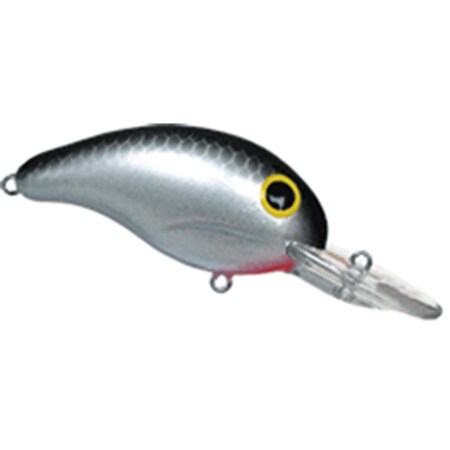 Bandit Lures Bandit Deep Diver, 0.25 - Silver Minnow B200-76