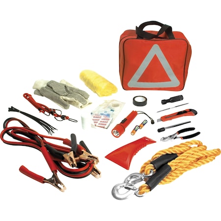 Performance Tool Emergency Roadside Kit, 10.4 in W W1555