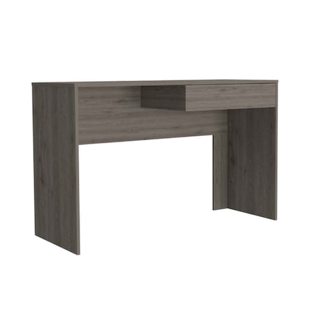 Homeroots 47" Light Gray Computer Desk 403831