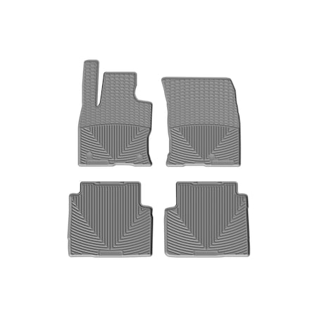 Weathertech Grey, Front and Rear All Weather Floor Mats W531GR-W547GR