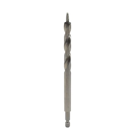 Big Horn 3/8" HSS Step Drill Bit with 1/4" Hex Driver 12605