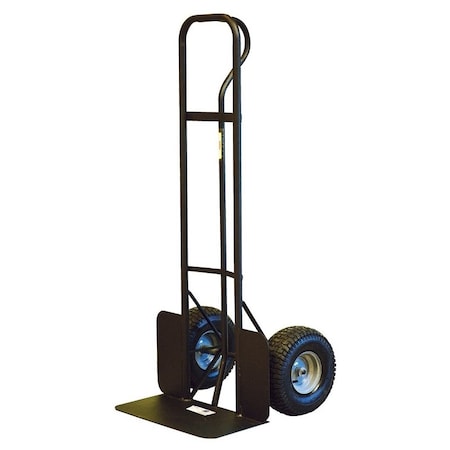 Milwaukee Hand Truck Hand Truck, 14 in W Toe Plate, 12 in D Toe Plate, 1000 lb, Pneumatic Caster 49977