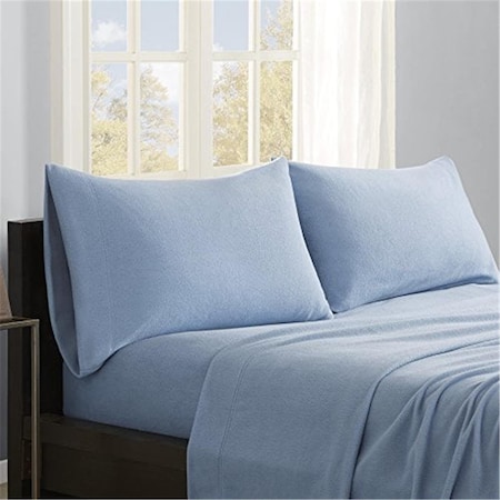 True North By Sleep Philosophy True North Micro Fleece Blue Sheet Set - Twin XL SHET20-745