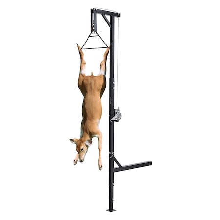 Vevor Hitch-Mounted Deer Hoist with Lift System Platform, 300 lb Game Winch HXCZDJ-17