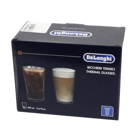 Delonghi 2 X 490ML GLASSES FOR COLD DRI AS00001404