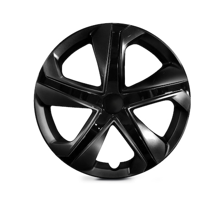 Altertrim 2016-2021 Honda Civic 16 in Hubcaps Wheel Rims Cover + Compatible With Steel Whls, (Blk Lacq), 4PK CHB-5106-BL-16