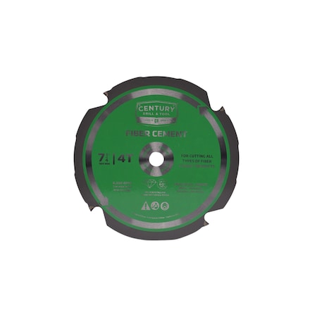 Century Drill & Tool Professional Grade Fiber Cement Blade 9985