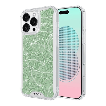 Ampd TPU/ACRYLIC CASES AA-IPH16PRO-HDPRINT-PALM