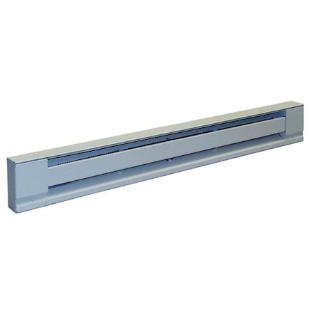 Tpi 2900S Series Baseboard Heater, 4236 A, 208240 V, 34132550 Btuhr BTU, Ivory H2910-048S