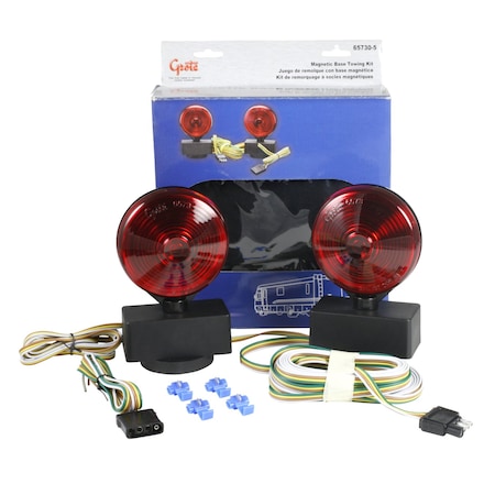 Grote Towing Kit, Economy, Magnetic Base, 12 Volt 65730-5