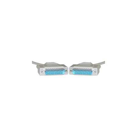 Cable Wholesale Serial Cable, DB25 Male, RS-232, 1:1, 10 foot DB103-0110