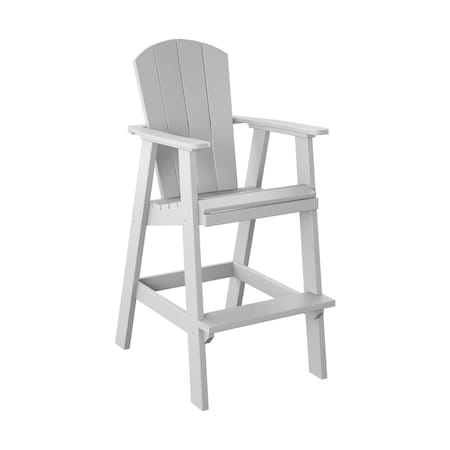 Polybird BALCONY CHAIR "BAR HEIGHT"   WHITE POLYBIRD P4-B