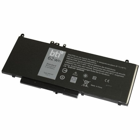 Battery Technology BTI 4-CELL 7.6V LI-ION NOTEBOOK BATTERY FOR DELL LATITUDE E5470, E5 451-BBUN-BTI