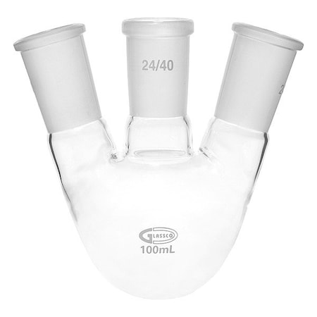 United Scientific Supplies Inc Glass Flasks, Colorless UN3NKFK100