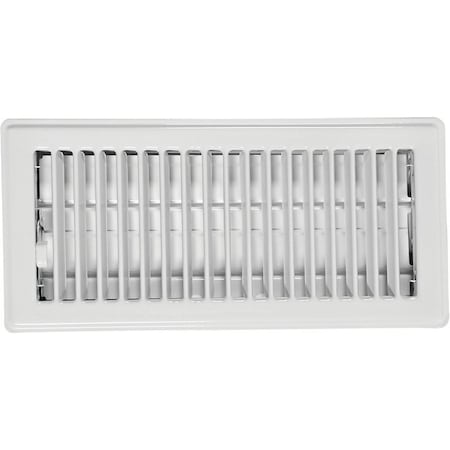 Imperial Floor Register, 514 in L, 1314 in W, Steel RG0267